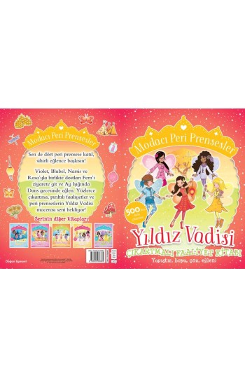 Modacı Peri Prensesler - Yıldız Vadisi Aktivite Kitabı