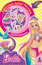 Barbie Eğlenceye Açılan Pencere Çıkartmalı Boyama Kitabı