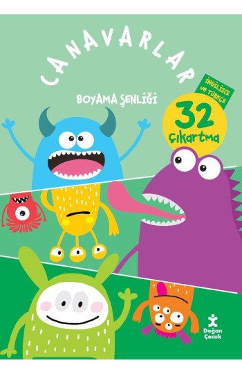 Boyama Şenliği Canavarlar