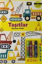 Minik Ressamlar Taşıtlar Boyama Kitabı