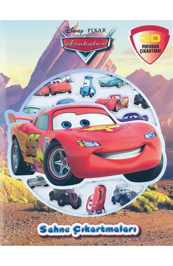 Disney Arabalar Sahne Çıkartmaları