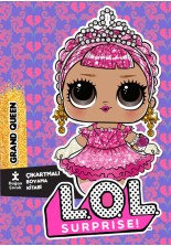 Lol Surprise Grand Queen Çıkartmalı Boyama Kitabı