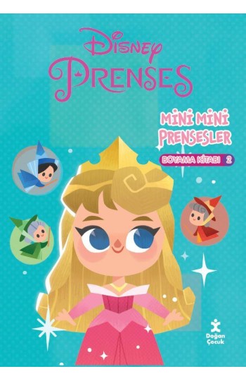 Disney Prenses Mini Mini Prensesler Boyama Kitabı 2