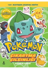Pokémon - Bulbasaur Çıkartma Çılgınlığı Etkinlik Kitabı