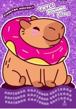 Kapibara - Tatlı Boyama Kitabı