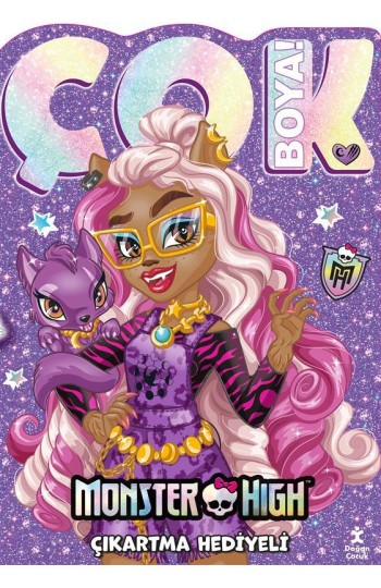 Monster High – Çok Boya! Çıkartmalı Dev Boyama Kitabı