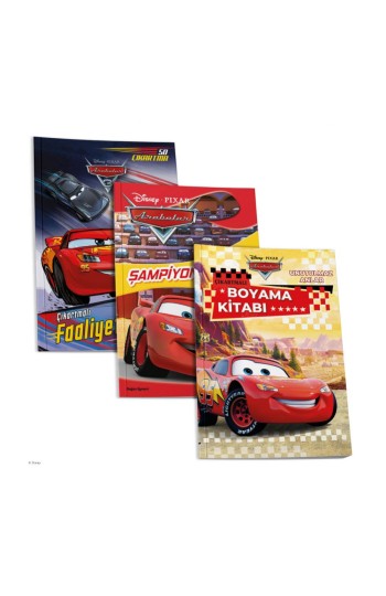 Arabalar Eğlence Seti