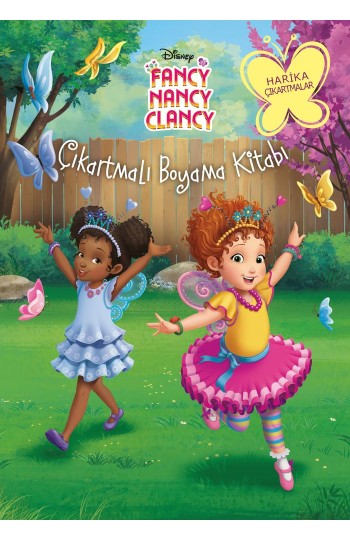 Disney Fancy Nancy Clancy Çıkartmalı Boyama Kitabı