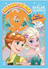 Disney Karlar Ülkesi Parlak Fikirler Neon Çıkartmalı Boyama Kitabı