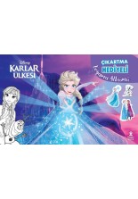 Karlar Ülkesi Çıkartma Hediyeli Boyama Albümü