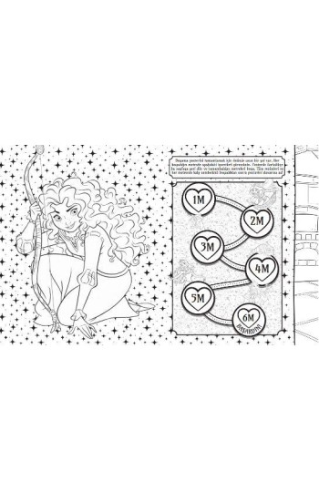 Disney Prenses Sonsuza Dek Mutlu Boyama