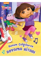 Kaşif Dora Benim Çalgılarım Boyama Kitabı