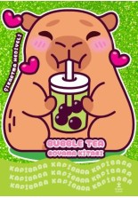 Kapibara - Bubble Tea Boyama Kitabı