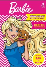Barbie Süper Kolay Boyama Kitabı