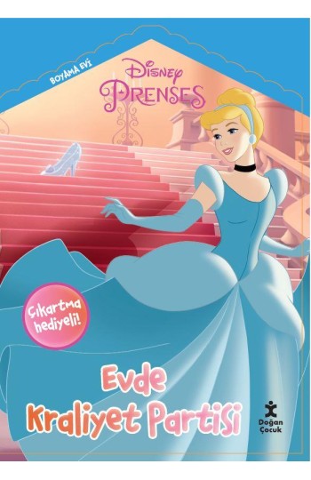 Disney Prenses Boyama Evi Evde Kraliyet Partisi