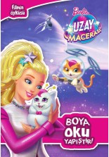 Barbie Uzay Macerası Boya Oku Yapıştır