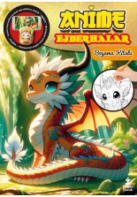 Anime Ejderhalar Boyama Kitabı