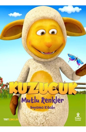 Trt Çocuk Kuzucuk Mutlu Renkler Boyama Kitabı
